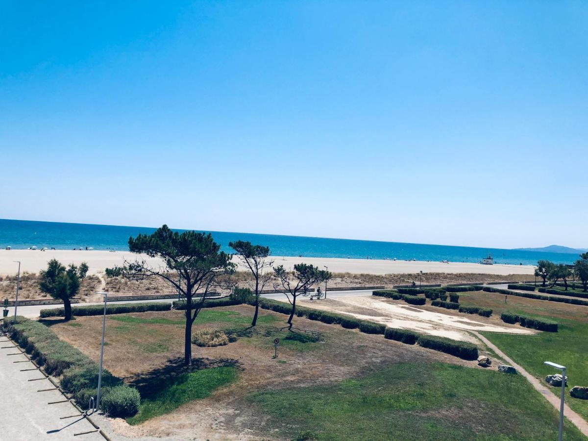 Sur La Plage, Vue Sur Mer, Spacieux T3 Au Calme Saint-Cyprien  Exterior foto